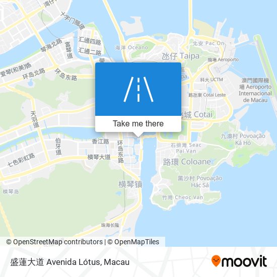 盛蓮大道 Avenida Lótus map