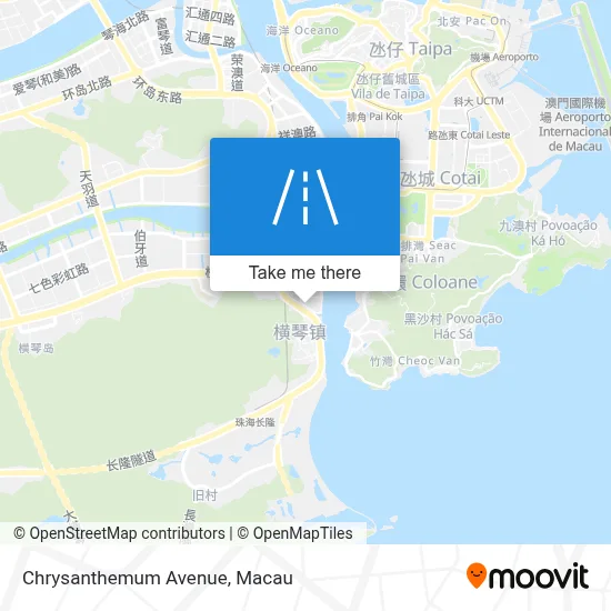 Chrysanthemum Avenue map