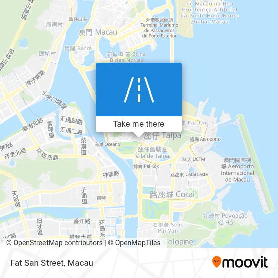 Fat San Street map