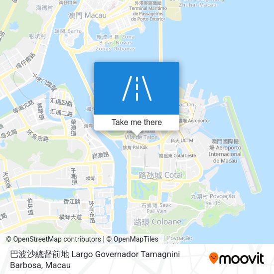 巴波沙總督前地 Largo Governador Tamagnini Barbosa map