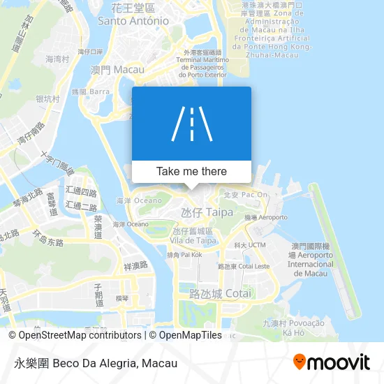 永樂圍 Beco Da Alegria map