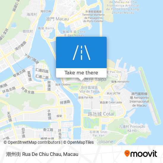 潮州街 Rua De Chiu Chau map