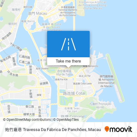 炮竹廠巷 Travessa Da Fábrica De Panchões map