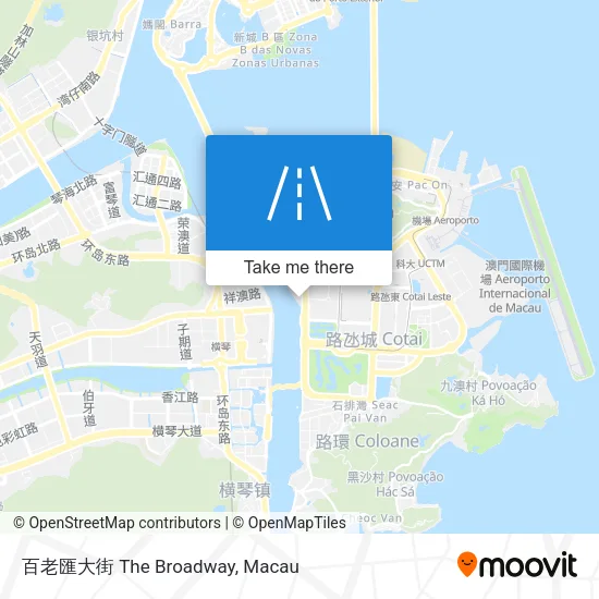 百老匯大街 The Broadway地圖