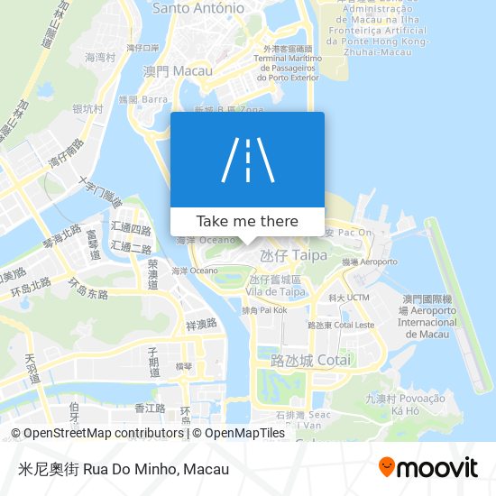 米尼奧街 Rua Do Minho map