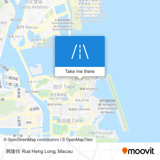 興隆街 Rua Heng Long map