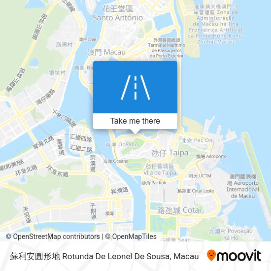 蘇利安圓形地 Rotunda De Leonel De Sousa map