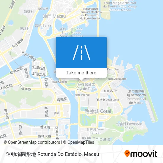 運動場圓形地 Rotunda Do Estádio map