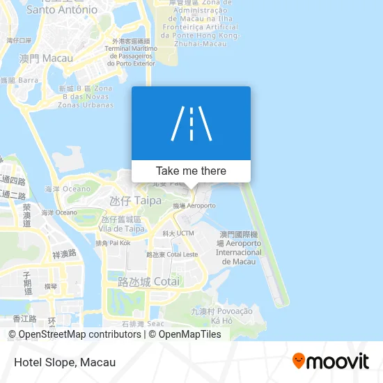 酒店斜路 Rampa Do Hotel map