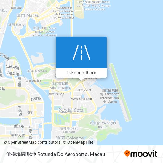 飛機場圓形地 Rotunda Do Aeroporto地圖
