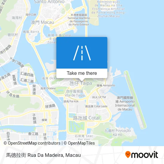 馬德拉街 Rua Da Madeira map