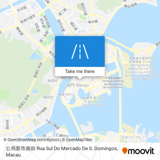 公局新市南街 Rua Sul Do Mercado De S. Domingos地圖