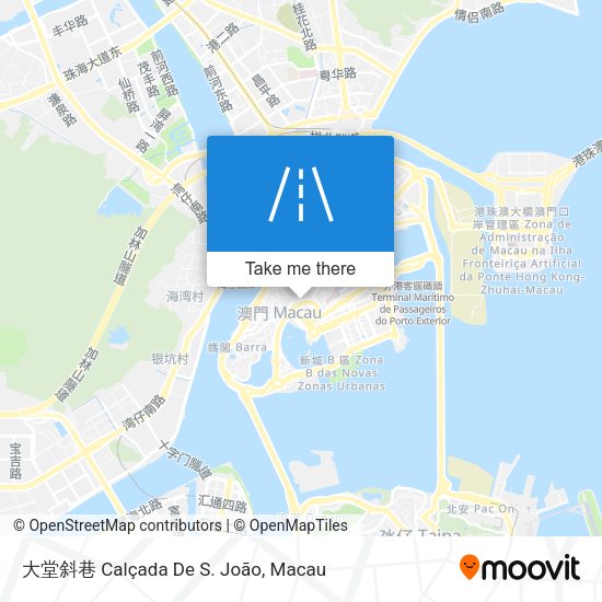 大堂斜巷 Calçada De S. João map