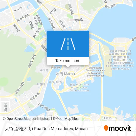 大街(營地大街) Rua Dos Mercadores map