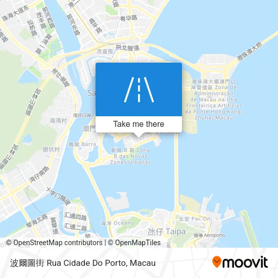 波爾圖街 Rua Cidade Do Porto map