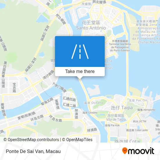 Ponte De Sai Van map