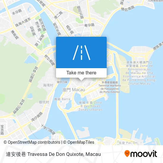 連安後巷 Travessa De Don Quixote map