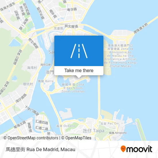 馬德里街 Rua De Madrid map