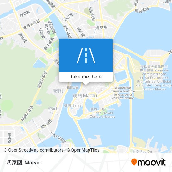 馮家圍地圖