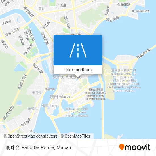 明珠台 Pátio Da Pérola地圖