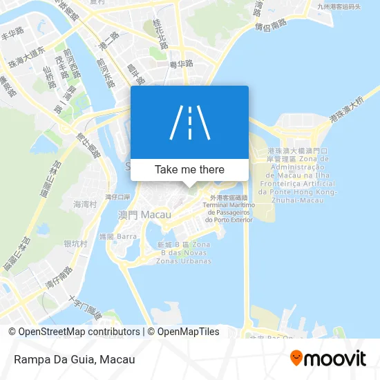 Rampa Da Guia map