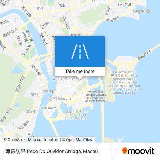 雅廉訪里 Beco Do Ouvidor Arriaga map