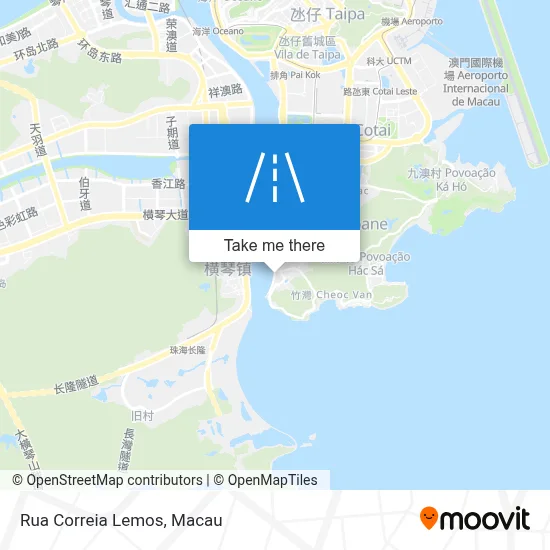 廉慕士街 Rua Correia Lemos地圖
