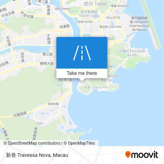 新巷 Travessa Nova地圖