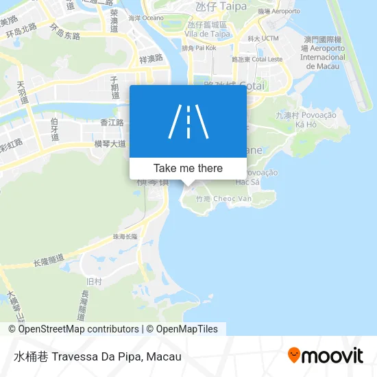 水桶巷 Travessa Da Pipa map