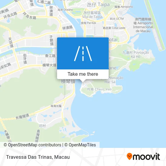 Travessa Das Trinas map
