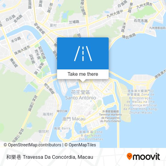 和樂巷 Travessa Da Concórdia地圖