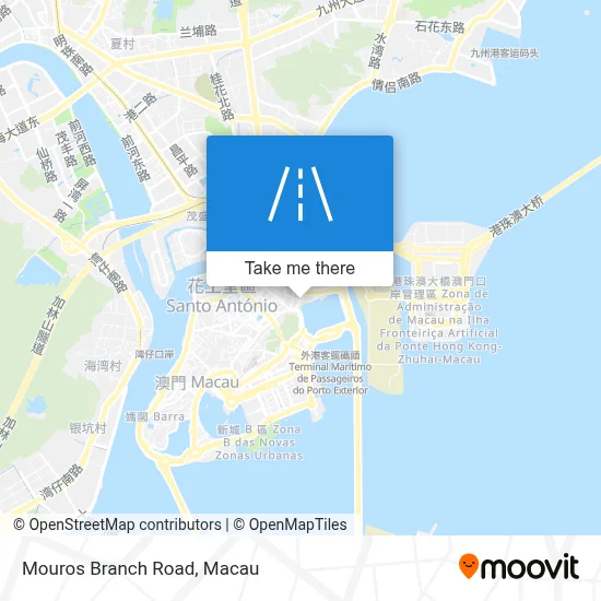 Mouros Branch Road map