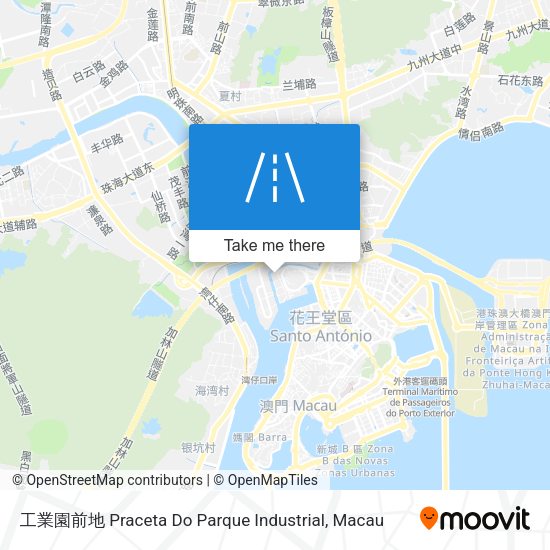 工業園前地 Praceta Do Parque Industrial地圖