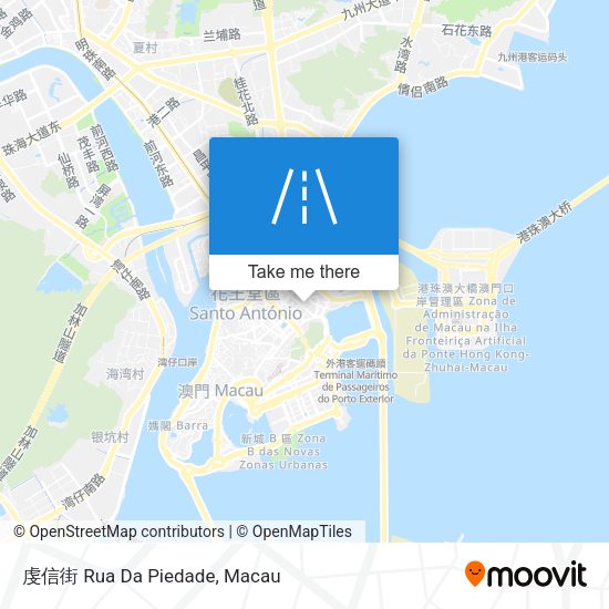 虔信街 Rua Da Piedade map