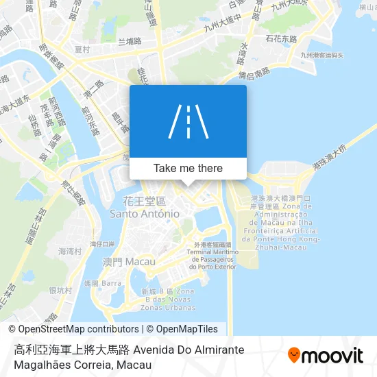高利亞海軍上將大馬路 Avenida Do Almirante Magalhães Correia map