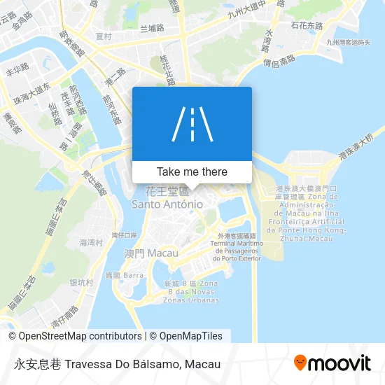 永安息巷 Travessa Do Bálsamo map