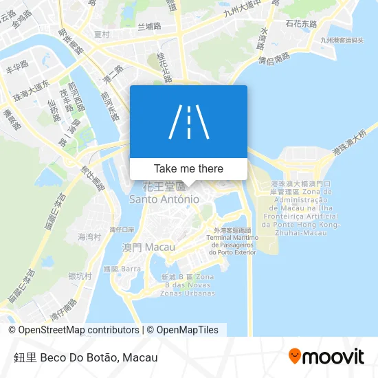 鈕里 Beco Do Botão map