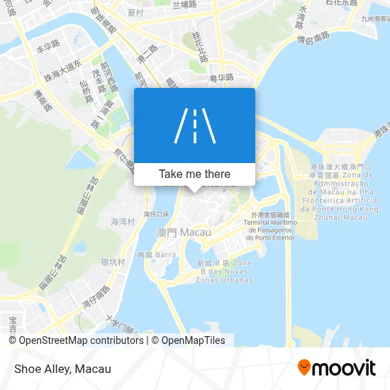 鞋里 (儒履圍) Beco Do Sapato地圖