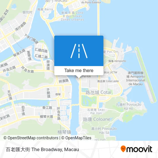百老匯大街 The Broadway map
