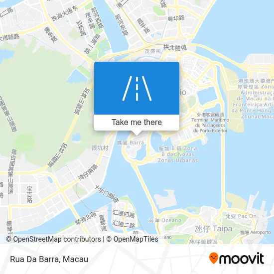 Rua Da Barra map