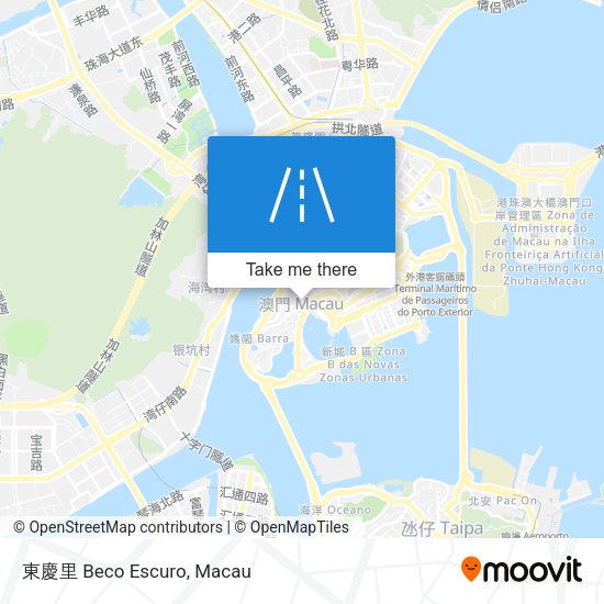 東慶里 Beco Escuro map