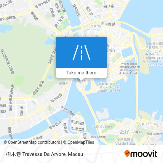 樹木巷 Travessa Da Árvore map