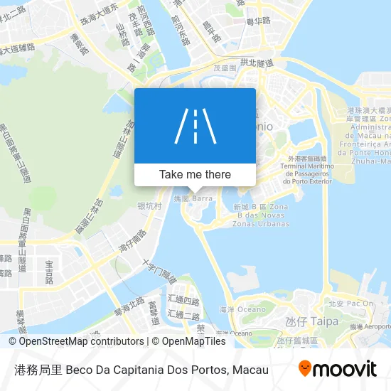 港務局里 Beco Da Capitania Dos Portos map