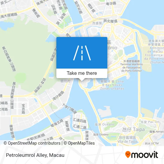 火水巷 Travessa Do Petróleo地圖