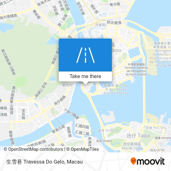 生雪巷 Travessa Do Gelo map