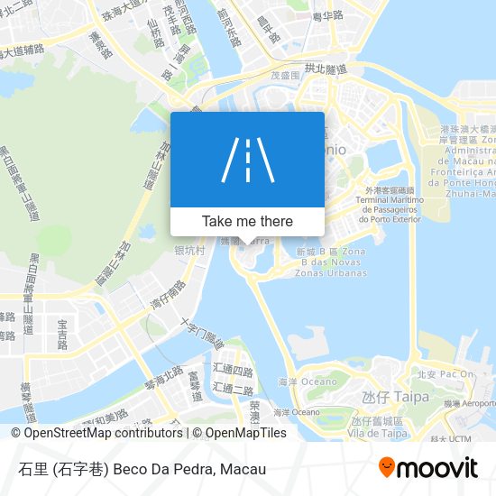 石里 (石字巷) Beco Da Pedra map