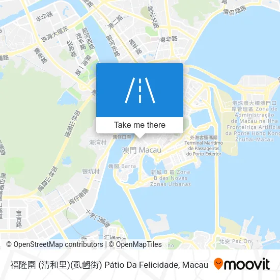 福隆圍 (清和里)(虱乸街) Pátio Da Felicidade地圖