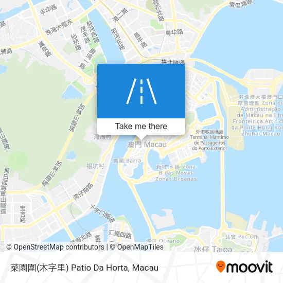 菜園圍(木字里) Patio Da Horta map