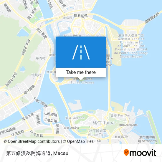 第五條澳氹跨海通道 map