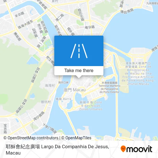 耶穌會紀念廣場 Largo Da Companhia De Jesus map